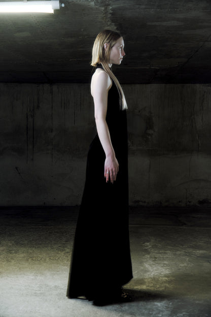 Velvet twist dress
